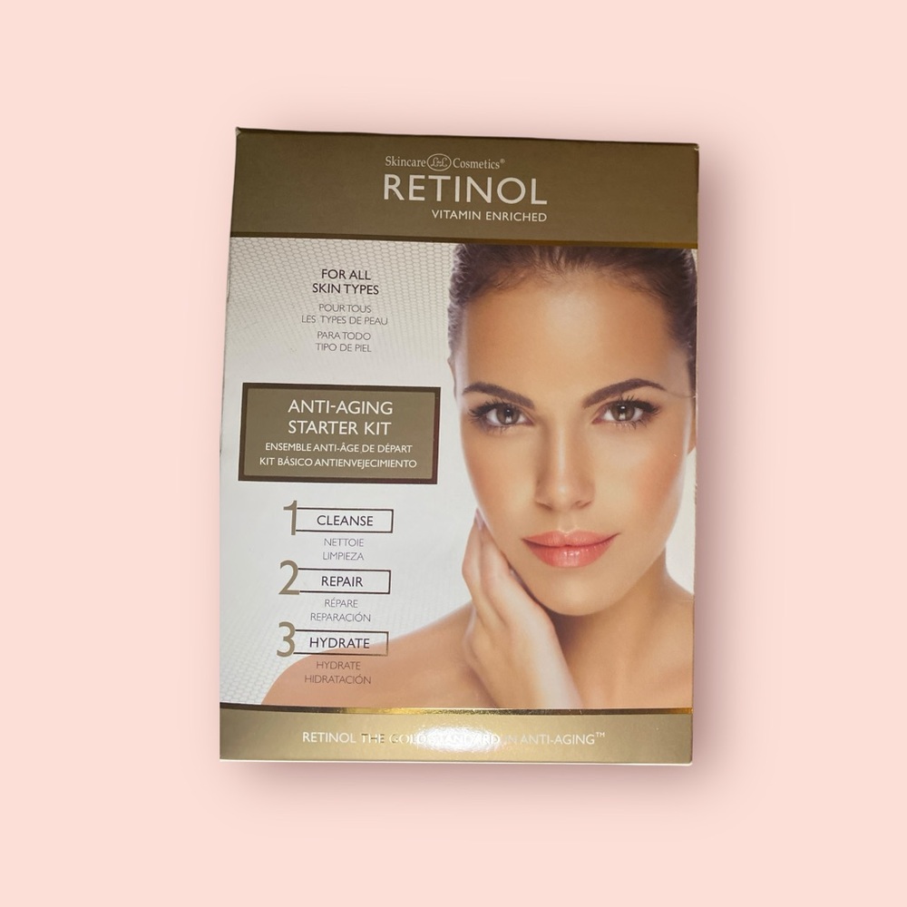 Retinol Anti-Aging Starter Kit - Gold